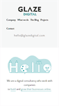 Mobile Screenshot of glazedigital.com